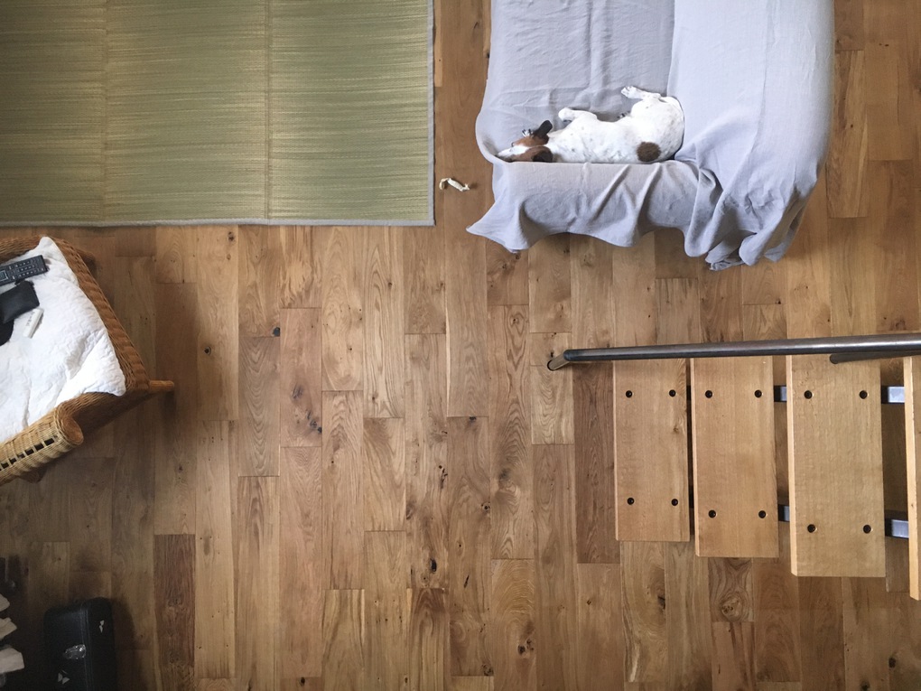 無垢フローリング幅広オークラスティック